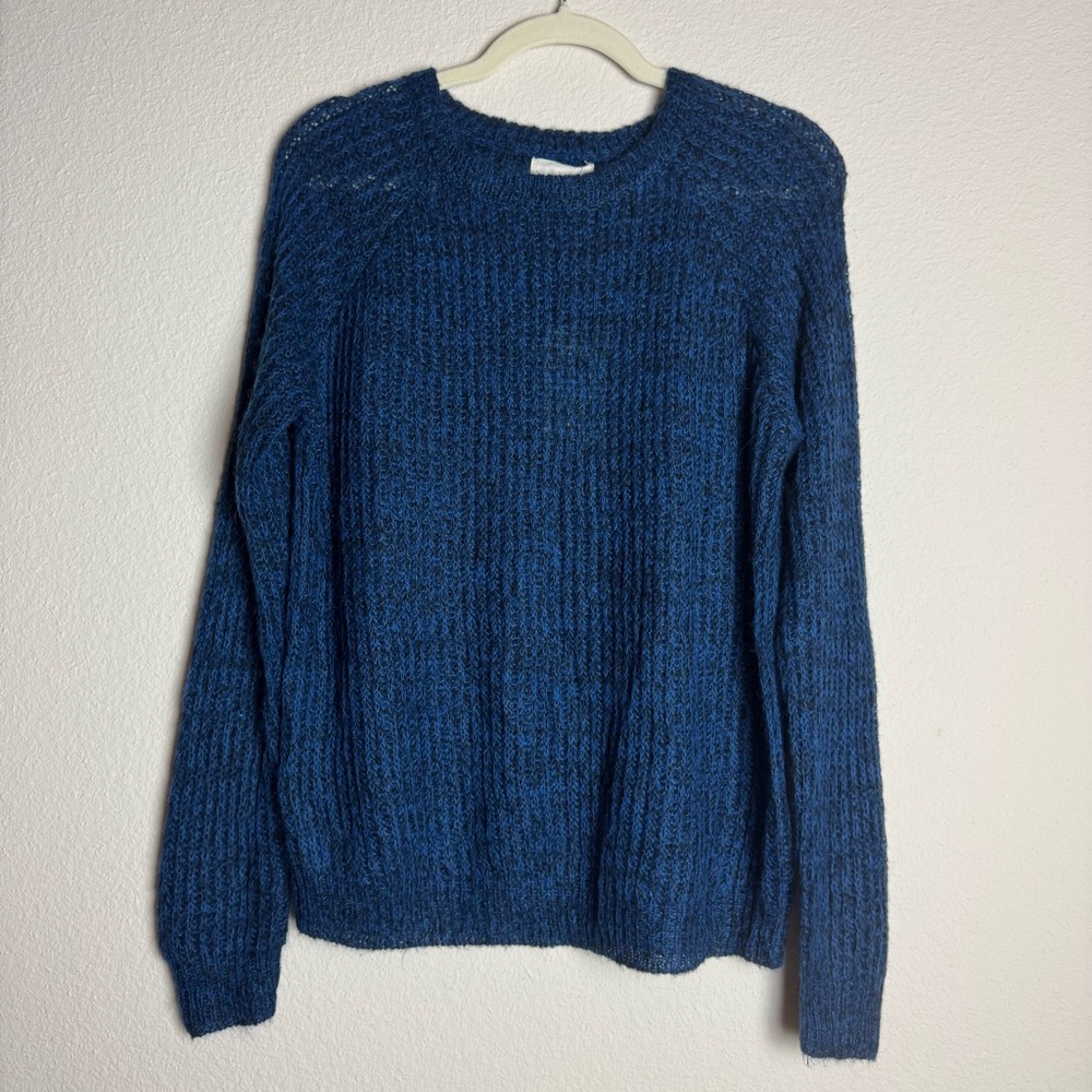 SOLD The Korner NWT Blue & Black Knit Sweater